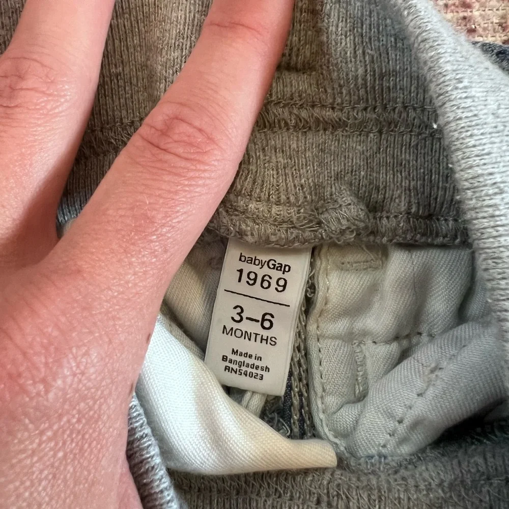GAP baby Blue Chambray Cargo pants Relaxed Fit
